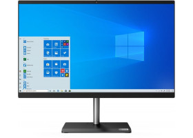 Моноблок Lenovo V30a-24IIL, 23.8", Intel Core i3 1005G1, 8ГБ, 256ГБ SSD,  Intel UHD Graphics, Windows 10 Professional, черный