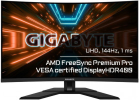Монитор игровой GIGABYTE M32UC 31.5" черный